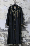 MUTEDANCE long coat with tie belt MD23FW62 gray PM99